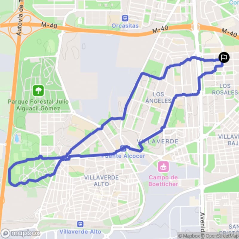 Randonnée au départ de Villaverde, Comunidad de Madrid - Madrid