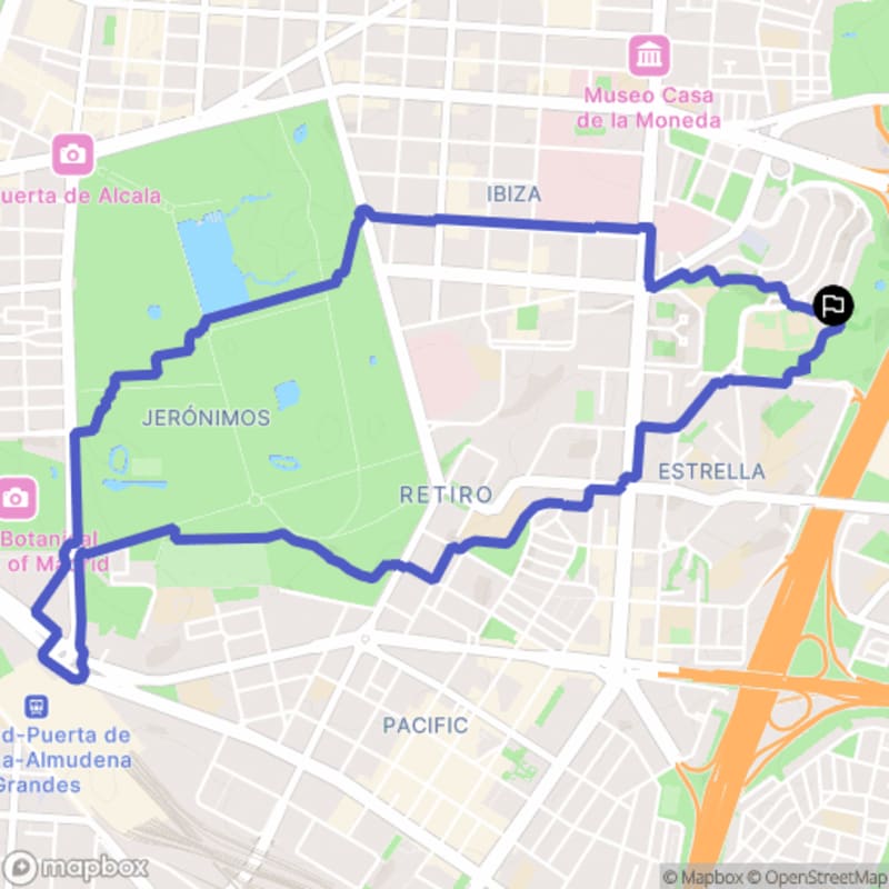 Randonnée à Madrid: Découverte des sentiers au départ du Retiro - Madrid