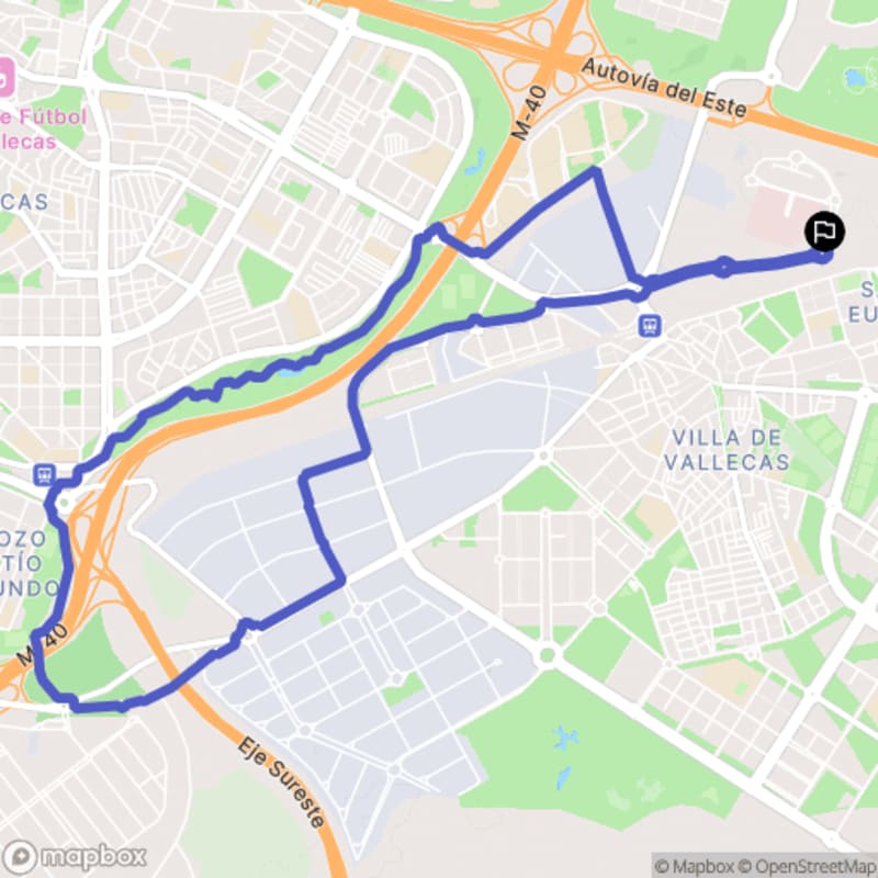 Randonnée à Madrid au départ de Villa de Vallecas - Madrid