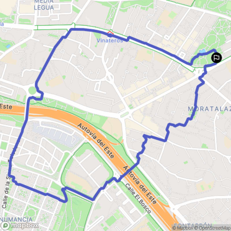 Randonnée à Madrid au départ de Moratalaz - Madrid