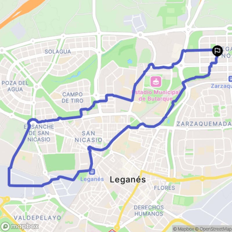 Randonnée à Leganés Norte : Exploration des sentiers de la Comunidad de Madrid - Leganés