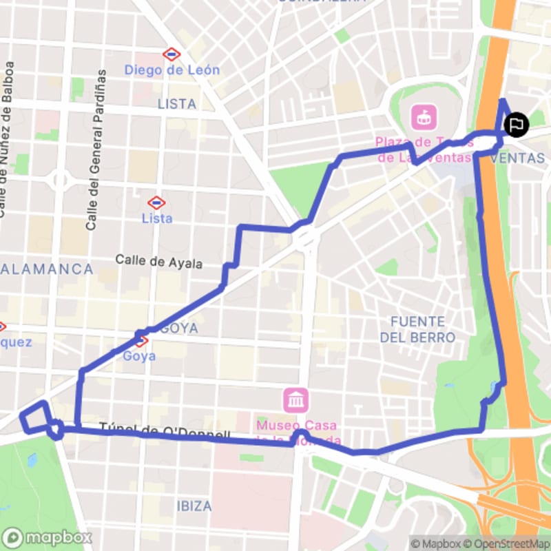 Randonnée à Madrid : Explorez les sentiers de Ciudad Lineal - Madrid