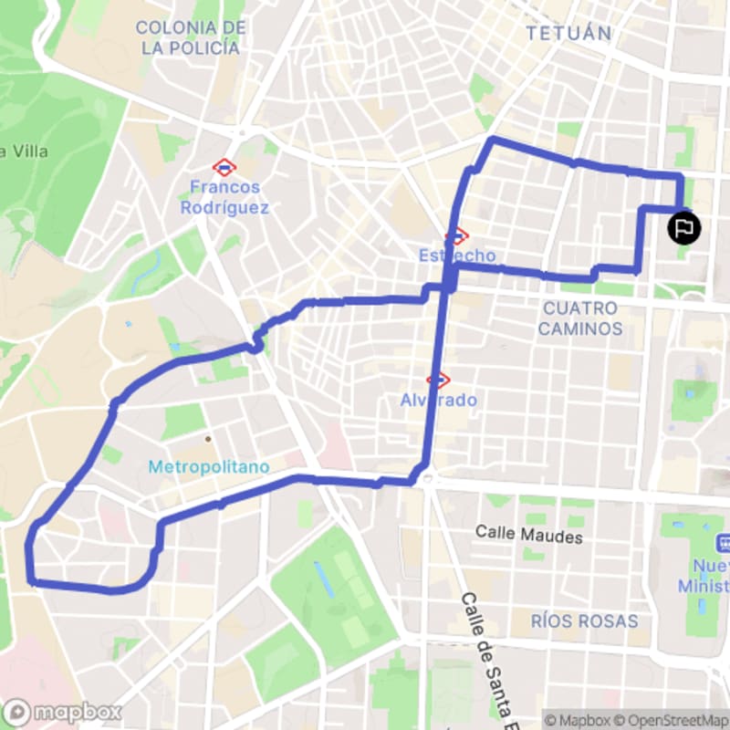 Randonnée urbaine à Madrid : Explorez Tetuán et ses environs - Madrid