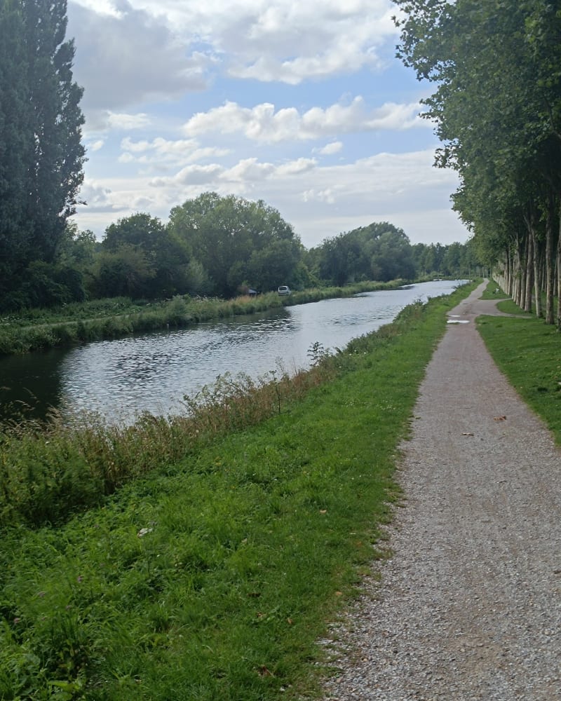 Parc de la Hotoie et chemin du halage - Amiens