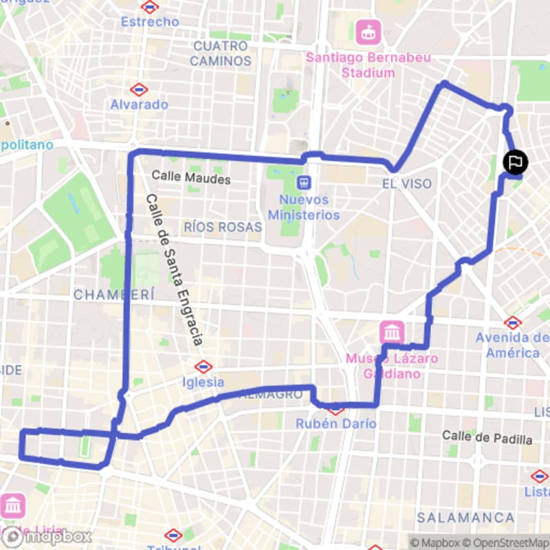 Randonnée à Madrid au départ de Chamartín : Exploration pédestre - Madrid