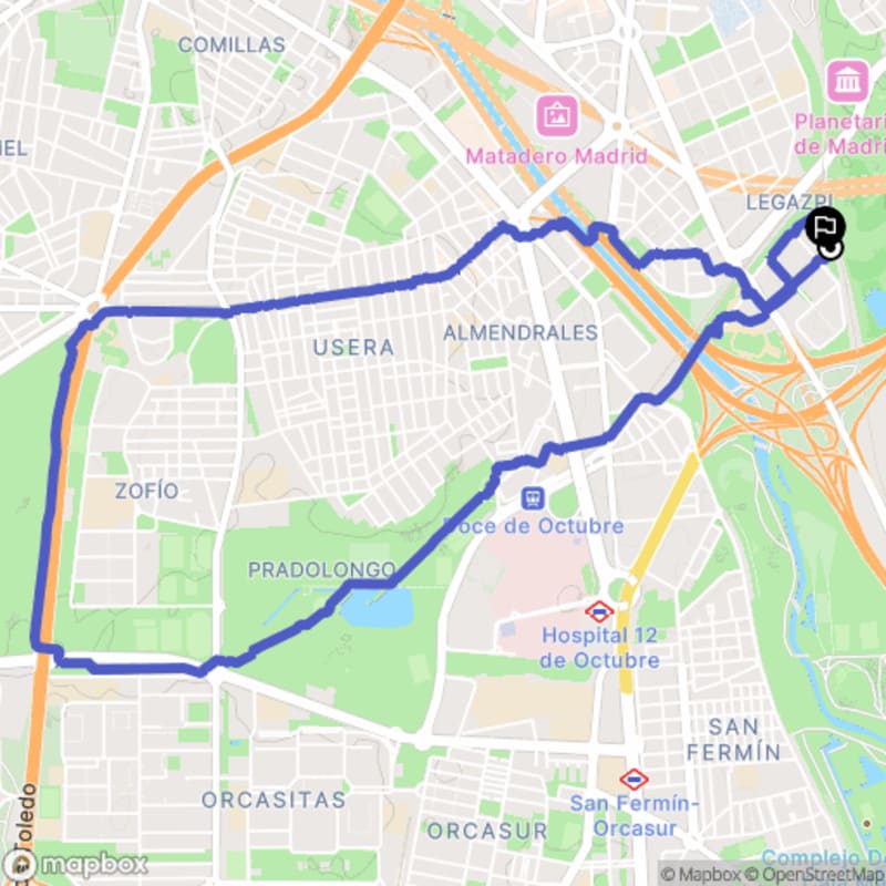 Randonnée à Madrid : Exploration des sentiers d'Arganzuela - Madrid