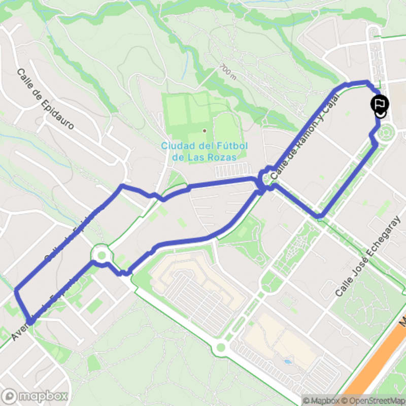 Randonnée à Las Rozas de Madrid depuis Camilo José Cela - Las Rozas de Madrid
