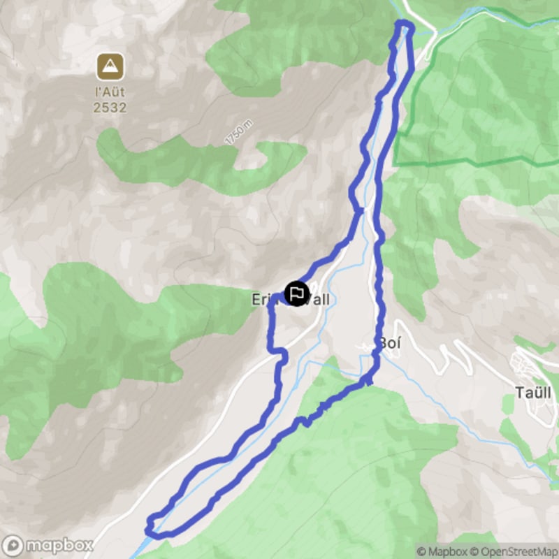 Randonnée à La Vall de Boí : Exploration d'Erill la Vall et ses environs - Erill la Vall