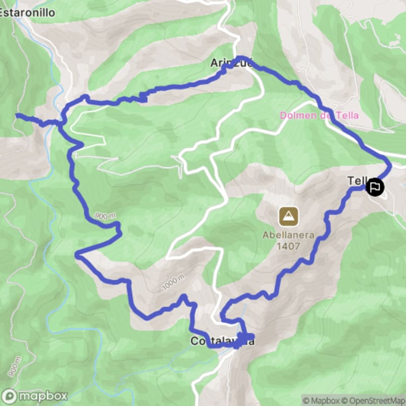 Randonnée à Aínsa au départ de Tella-Sin : Exploration des sentiers aragonais - Tella