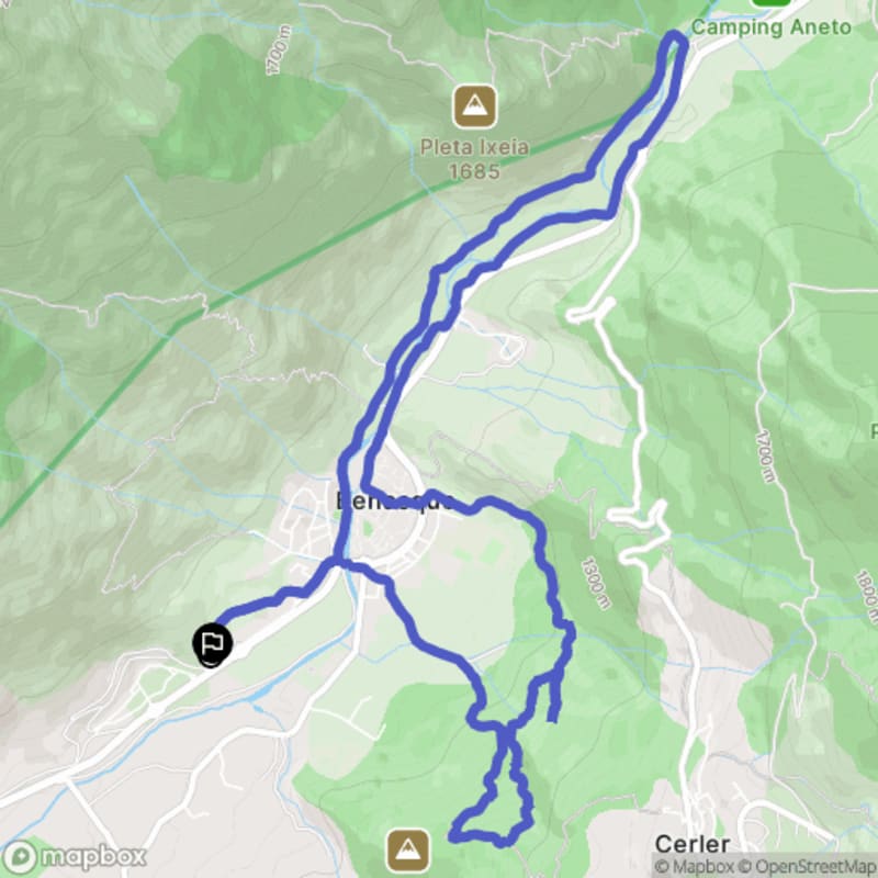 Randonnée au départ de Benasque vers les panoramas de Benabarre - Benasque