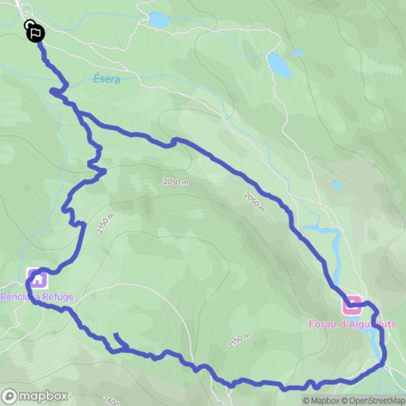 Randonnée à Benabarre au départ de Benasque, Camino de Aigualluts - Benasque