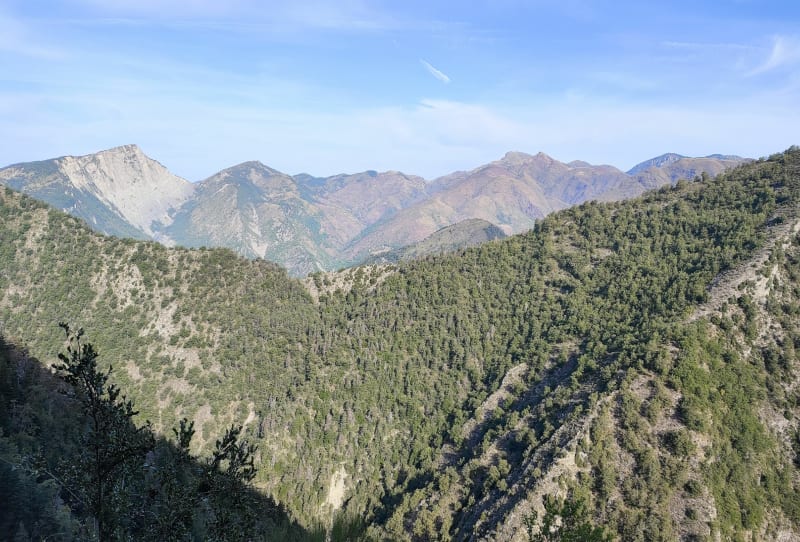 Thiéry : la piste des Blaches et la Villa Souberre - Thiéry