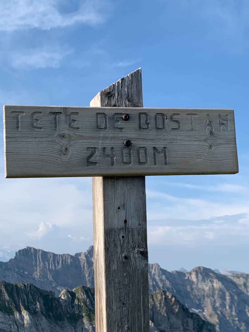Belle randonnée à la cabane de Bostan - Samoëns