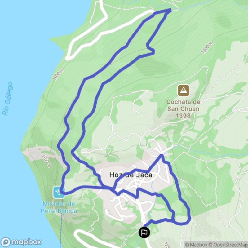 Randonnée à Hoz de Jaca, Aragón: Exploration des Chemins et Points d'Intérêt - Hoz de Jaca