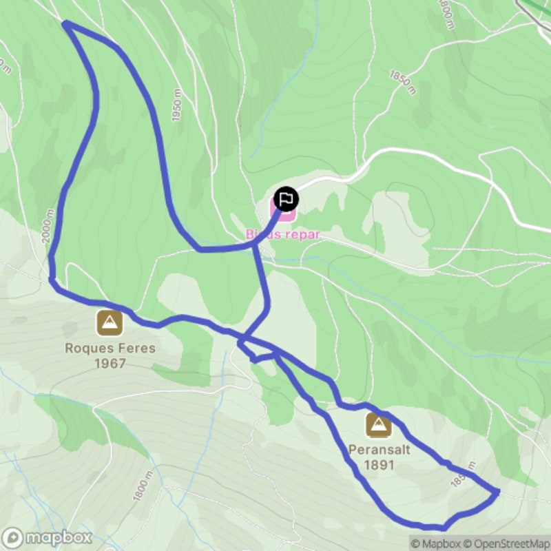 Randonnée à Guils de Cerdanya : Exploration des sommets d'El Peransalt et Roques Feres - Guils de Cerdanya