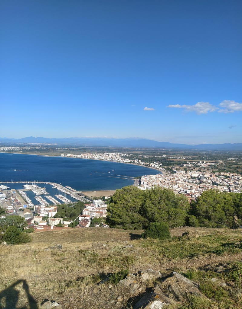 Poblat visigòtic, mirador puig rom - Roses