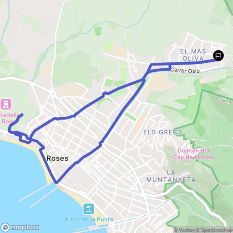 Randonnée à Roses : Découverte du Port, du site Hellenistic et du Roses Express - Roses