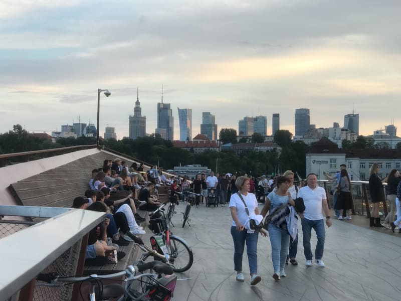 1+ hour light ride - Warszawa