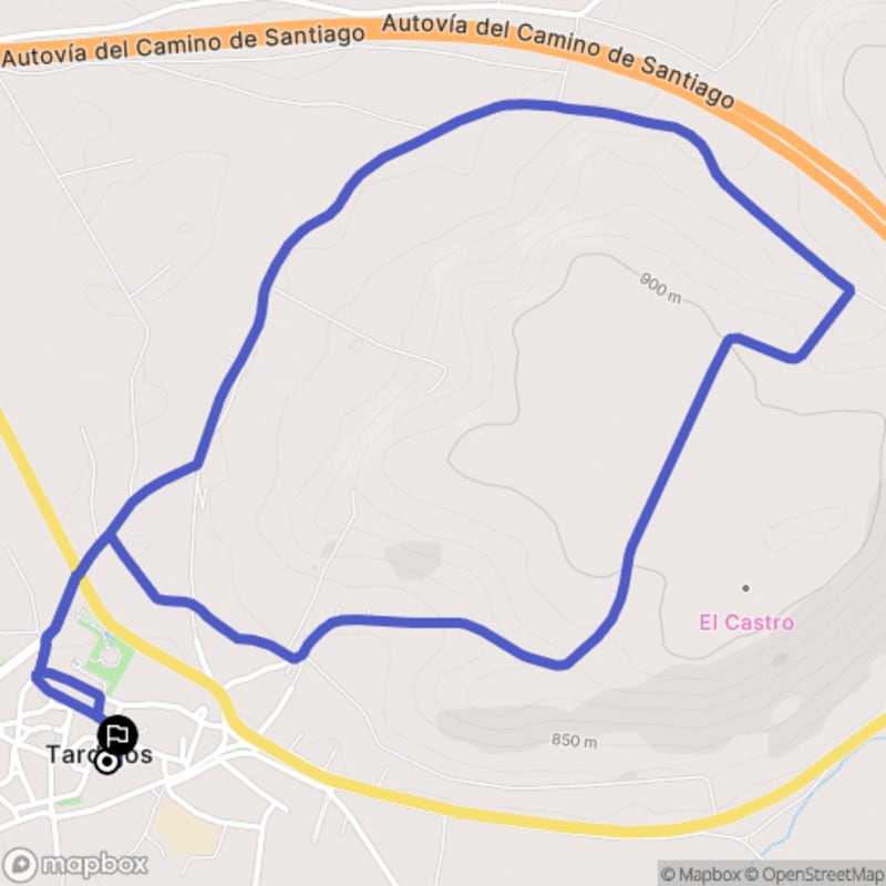 Randonnée à Tardajos : Exploration du site archéologique El Castro - Tardajos