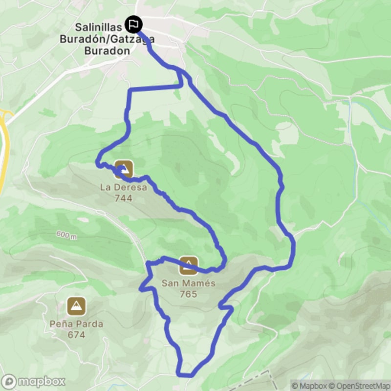 Randonnée à Labastida/Bastida : Exploration des sentiers au départ de Salinillas - Gatzaga Buradon
