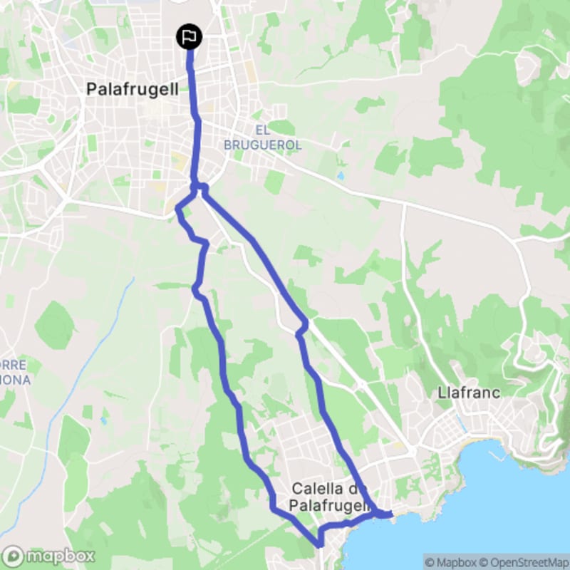 Randonnée à Palafrugell : Exploration du Puig de la Guardiola et Casa Audouard - Palafrugell