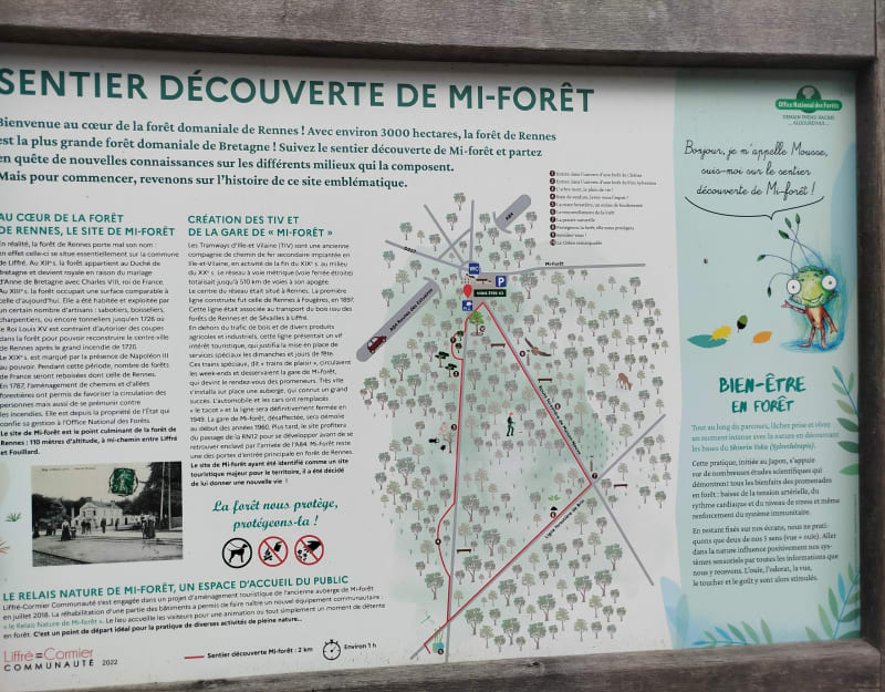 Sentier découverte à Mi-Forêt et Brin - Liffré
