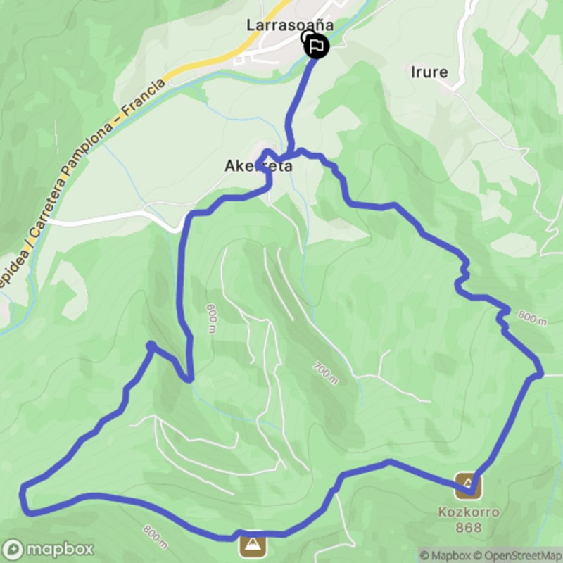 Randonnée à Muskiz, Euskadi : Exploration des sommets de Puno et Kozkorro - Larrasoaña