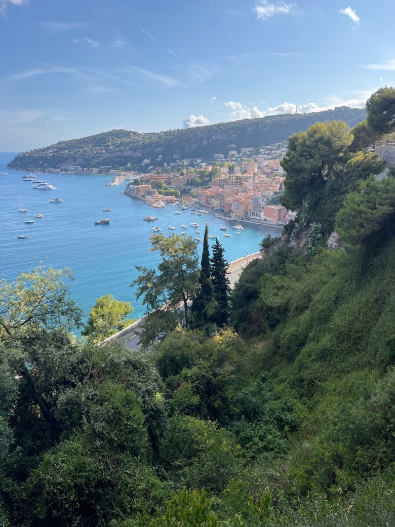 Chemin de la Madone et Baie des Fourmis - Villefranche-sur-Mer