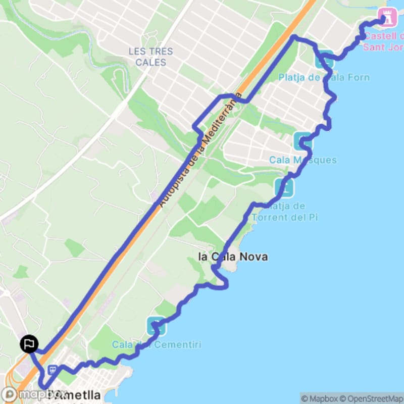 Randonnée à l'Ametlla de Mar: Exploration du Telègraf de Sant Jordi - L'Ametlla de Mar