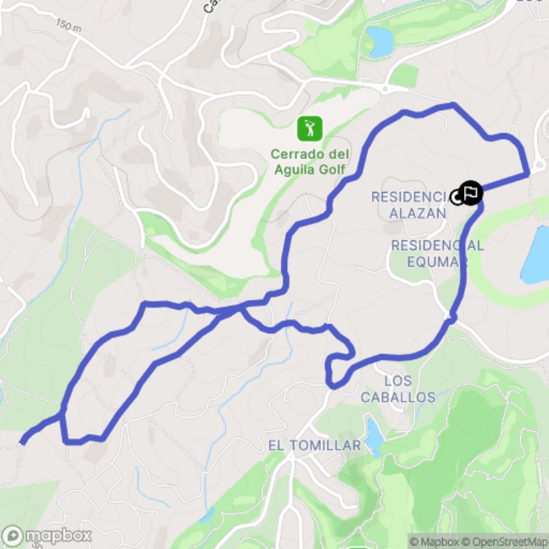 Randonnée à Mijas au départ de Cerros del Águila - Las Lagunas de Mijas