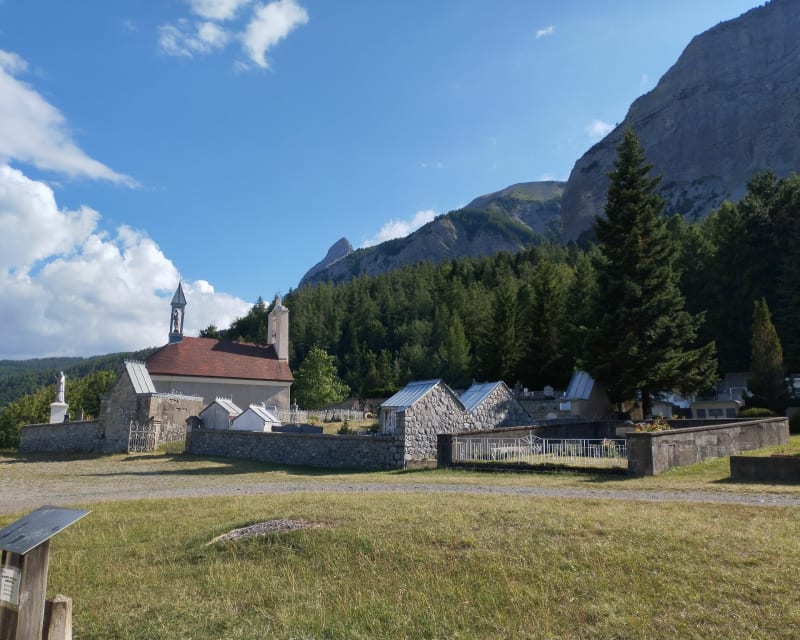 Circuit notre dame de Bois Vert, par Côte Farelle - La Fare-en-Champsaur