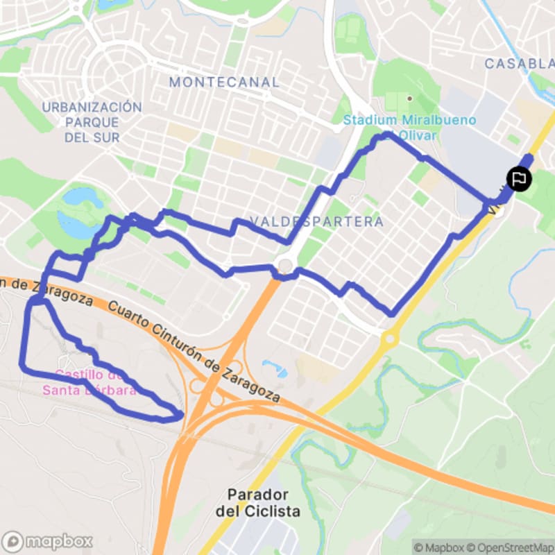 Randonnée au départ de Casablanca : Exploration des sentiers de Zaragoza - Zaragoza