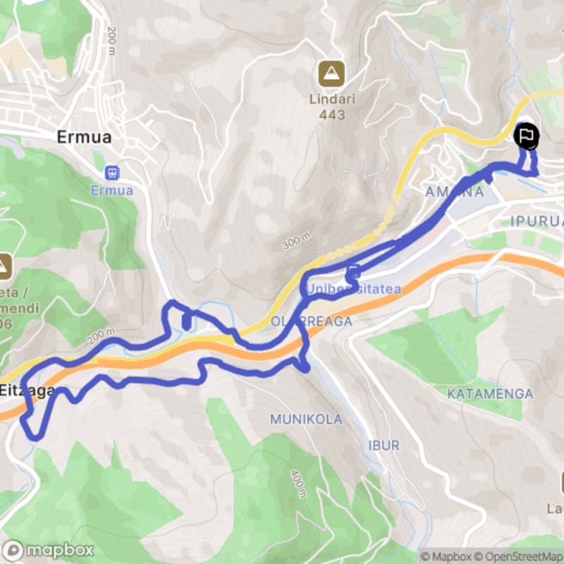 Randonnée à Eibar au départ de Mandiola : Parcours et nature à Euskadi - Eibar