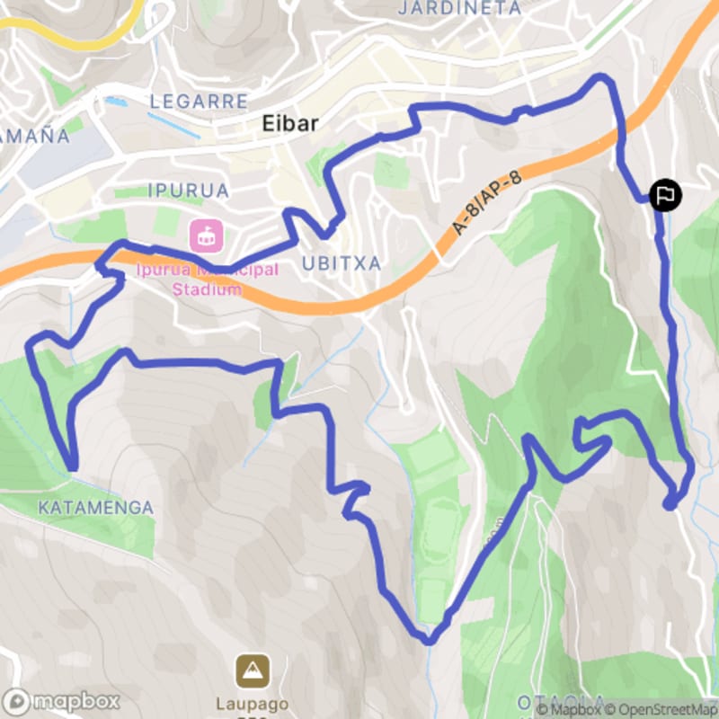 Randonnée à Eibar au départ d'Otaola-Kiñarra : Découverte des sentiers - Eibar
