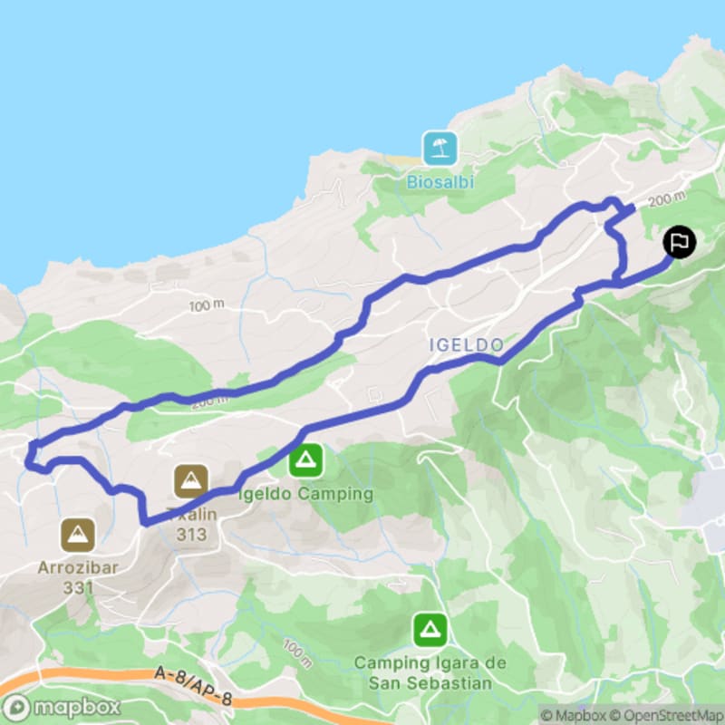 Randonnée à Donostia depuis le Monte Igueldo : Exploration des Sentiers Basques - Donostia