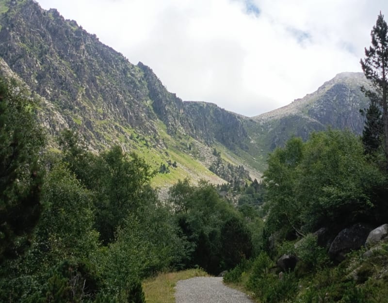 Le lac de la Glère, au-dessus de Barèges (Hautes-Pyrénées) - Barèges
