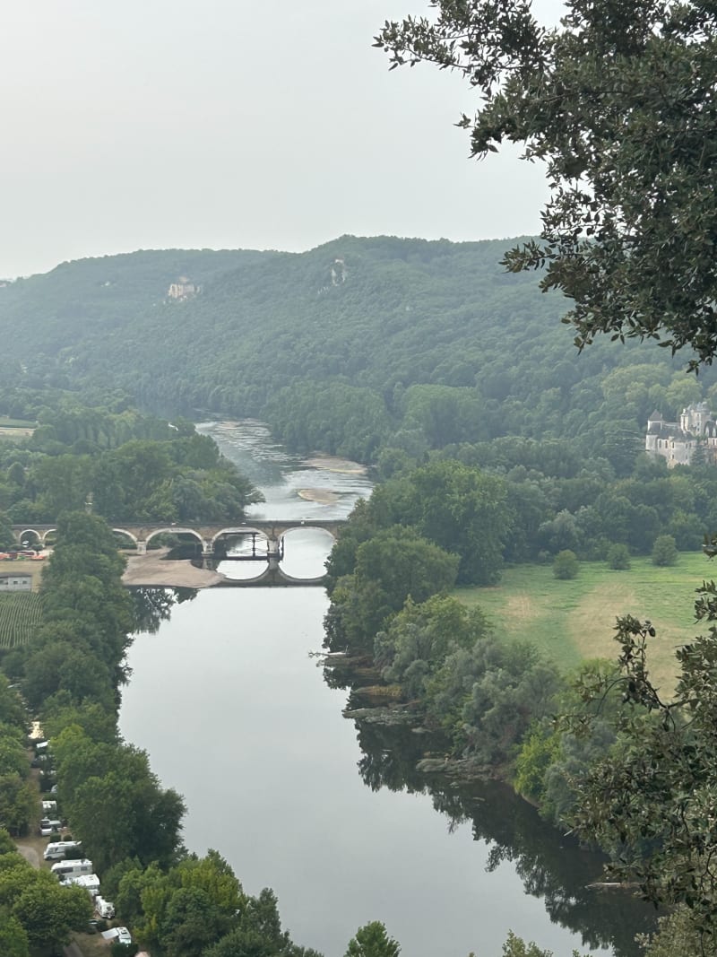 Château de Beynac depuis le stade - Vézac