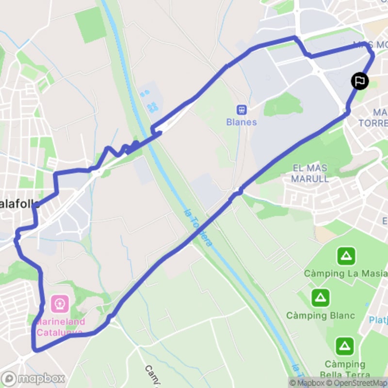Randonnée à Blanes : Découverte des sentiers de Catalunya depuis Carretera de Malgrat - Blanes