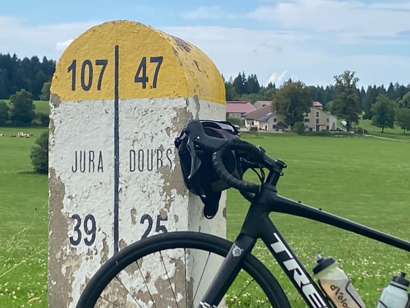 Chaon, Nozeroy et Mignovillard à vélo - Montperreux