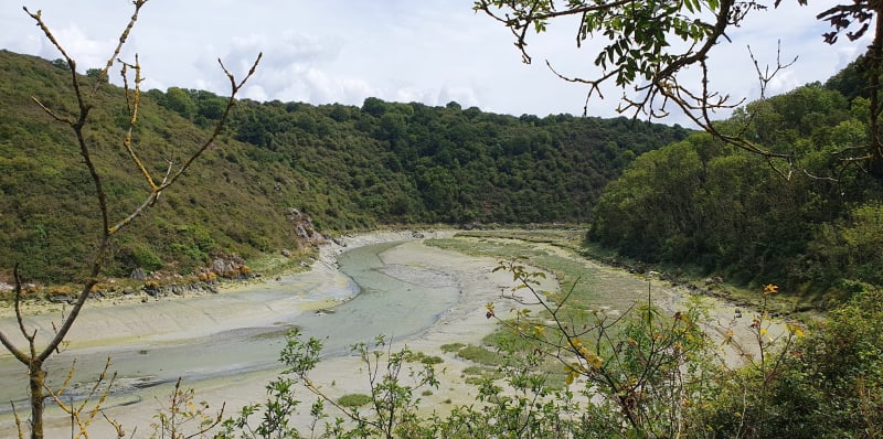 Barrage du Pont Rolland à l'Anse de Morieux - Hillion