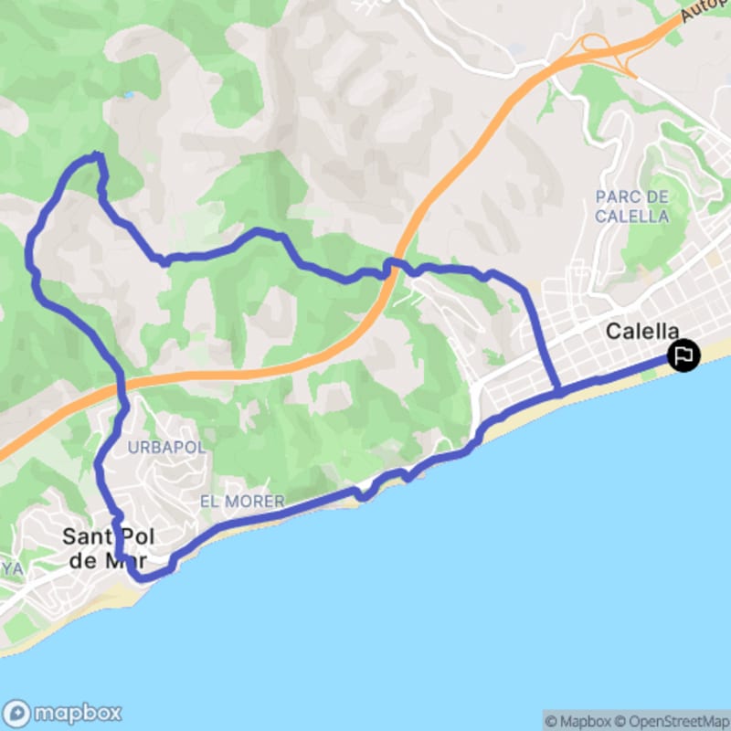 Randonnée à Calella : Exploration de la Ruta dels Turons au départ de La Gàbia - Calella