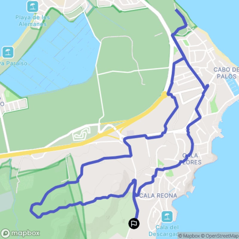Randonnée à Cartagena : Exploration du Cerro de los Cuervos et Yacimiento - Cartagena