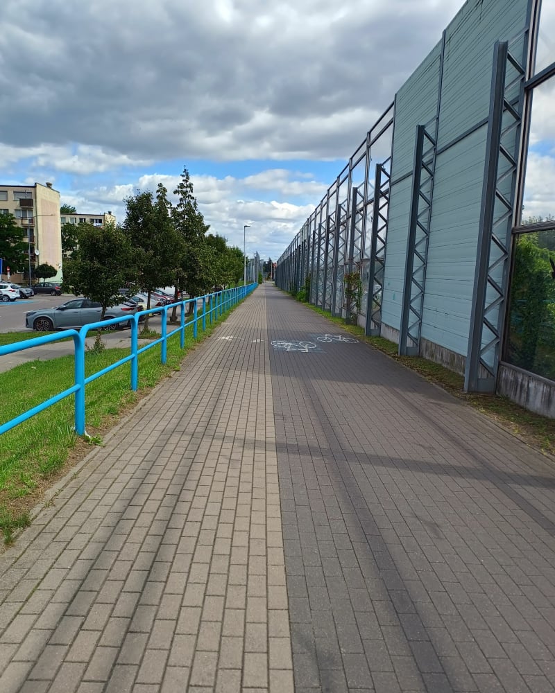 Kalisz Szlak Bursztynowy do ulicy Górnośląskie - Kalisz