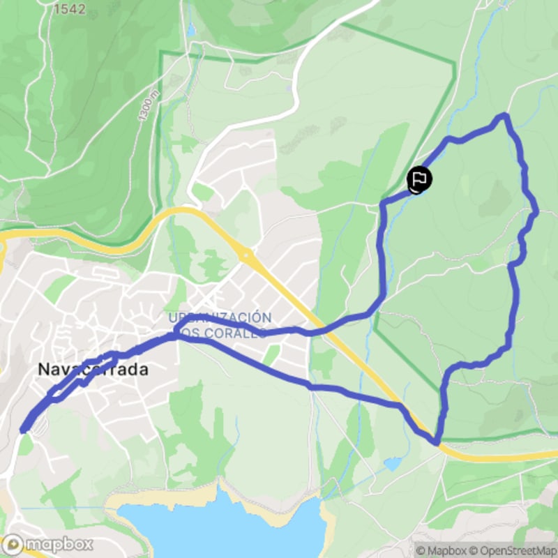 Randonnée à Navacerrada au départ de Los Almorchones, Embalse de los Almorchones - Navacerrada