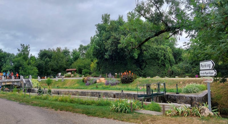 Chemin de halage entre Condom et l'abbaye de Flaran - Lauraët