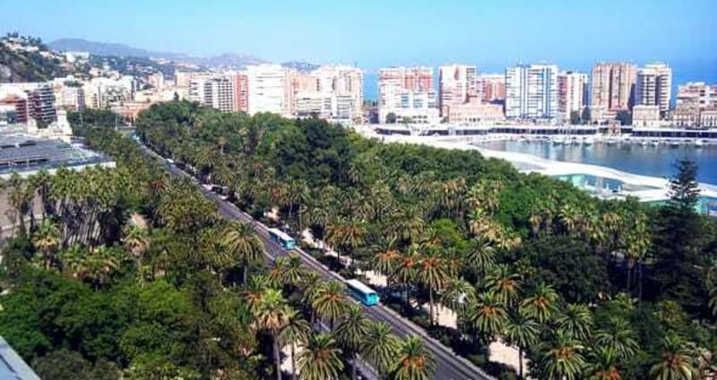 Randonnée à Málaga: Découverte d'Este, Torre Blanca et Gibralfaro - Málaga