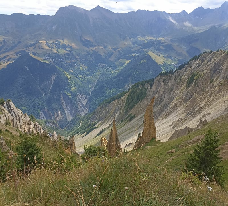 Mont Charvin depuis La Chal - Saint-Jean-d'Arves