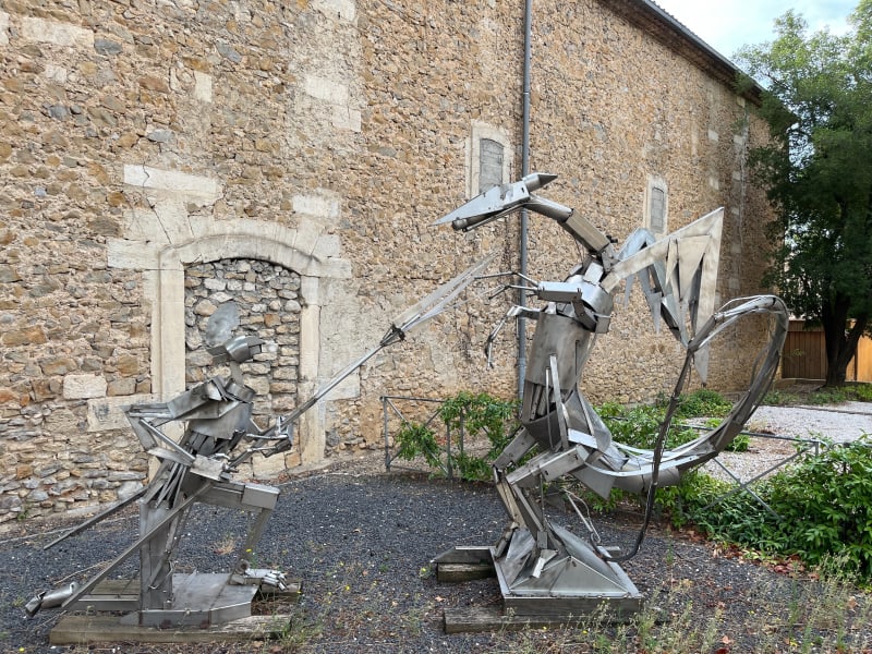 Vignes, vieilles pierres et dragons depuis Lavérune - Lavérune