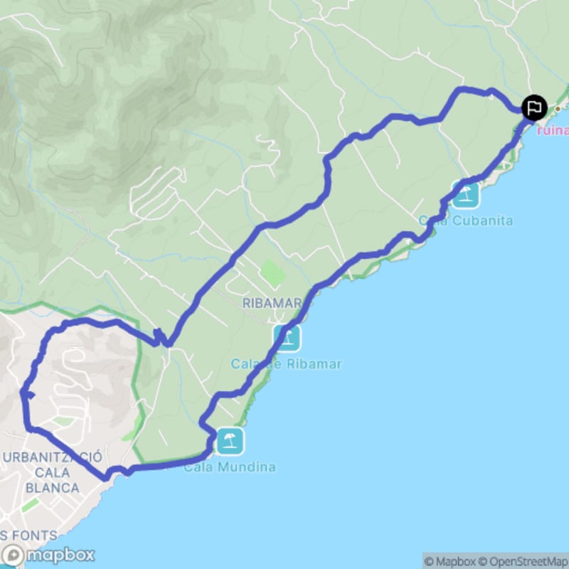 Randonnée au départ du Camí del Pebret à Peníscola, Comunitat Valenciana - Peñíscola
