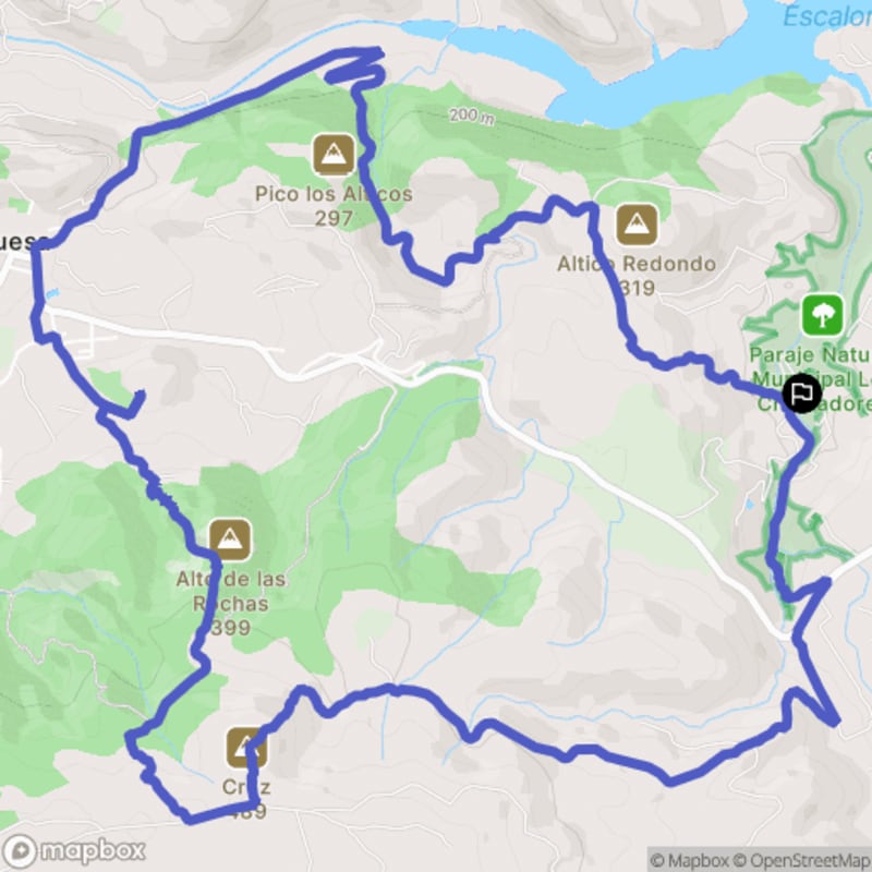 Randonnée à Navarrés: Découverte des sommets depuis Las dos cascadas - Navarrés